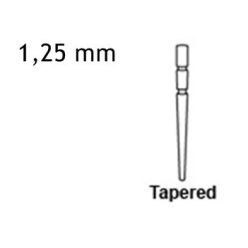 FibreKleer Üvegszálas Csap – 1,25 mm, Fekete