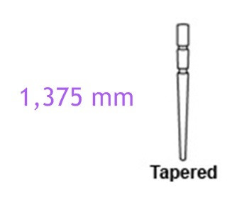 FibreKleer Üvegszálas Csap – 1,375 mm, Lila