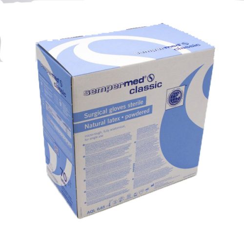 Sempermed Steril kesztyű púderes 6,5