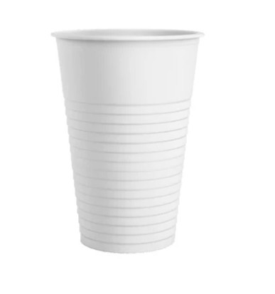 Műanyag fehér pohár 100db 220ml