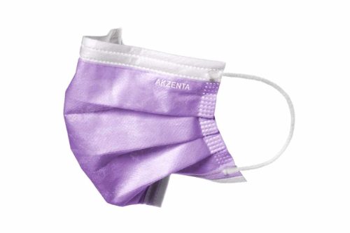 Maszk Gumis Akzenta Lila 50db