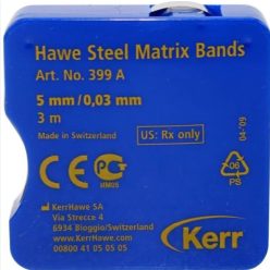 Kerr Hawe fém matricaszalag 5mm/0,03mm (3m)